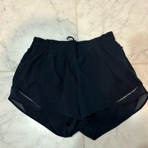 Lululemon Hotty Hot Shorts 4” Navy